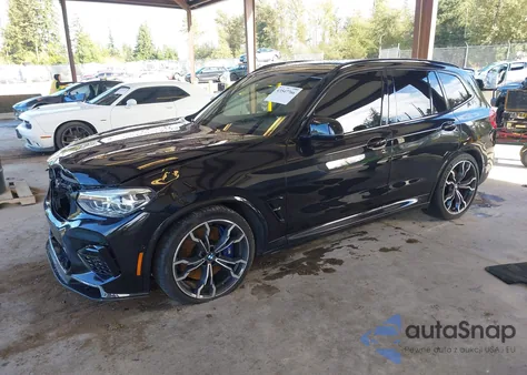 2021 BMW X3 M из США, поврежденный, VIN 5YMTS0C06M9F24560